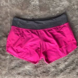 Lululemon speed shorts